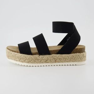 Steve Madden Mandy Stretch Platform Sandal